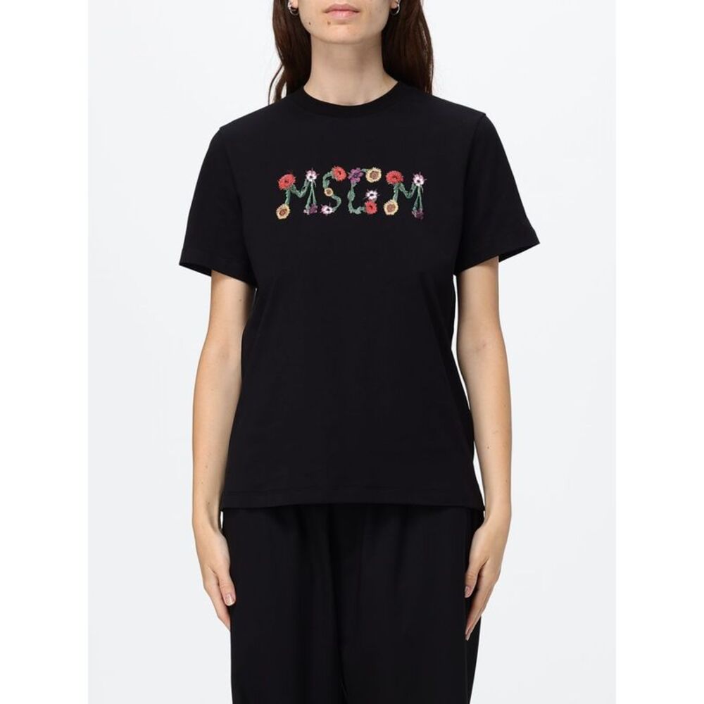 Msgm T-Shirt Woman Black